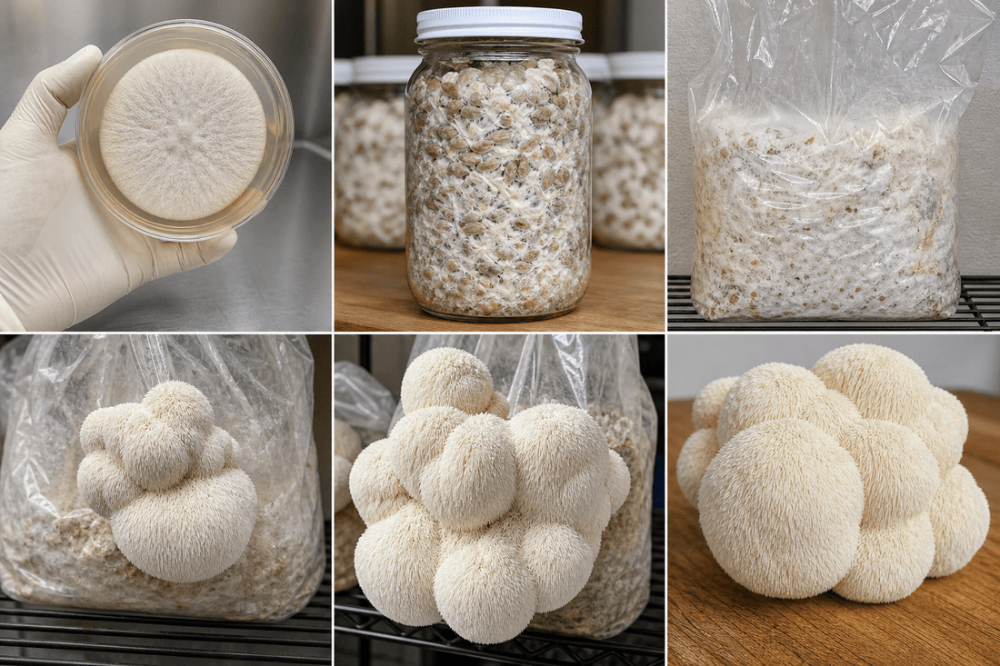 Lion's Mane Mushroom Growing Guide: From Culture to Harvest - Gnosis Labz