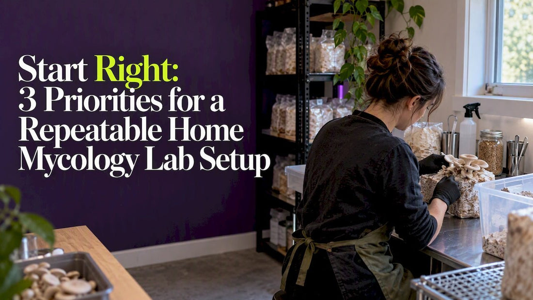 Start Right: 3 Priorities for a Repeatable Home Mycology Lab Setup - Gnosis Labz
