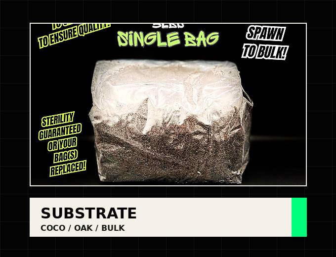 3 lb Sterile Organic Coco Coir Substrate | Ready to Spawn - Gnosis Labz
