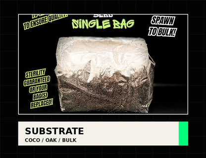 3 lb Sterile Organic Coco Coir Substrate | Ready to Spawn - Gnosis Labz